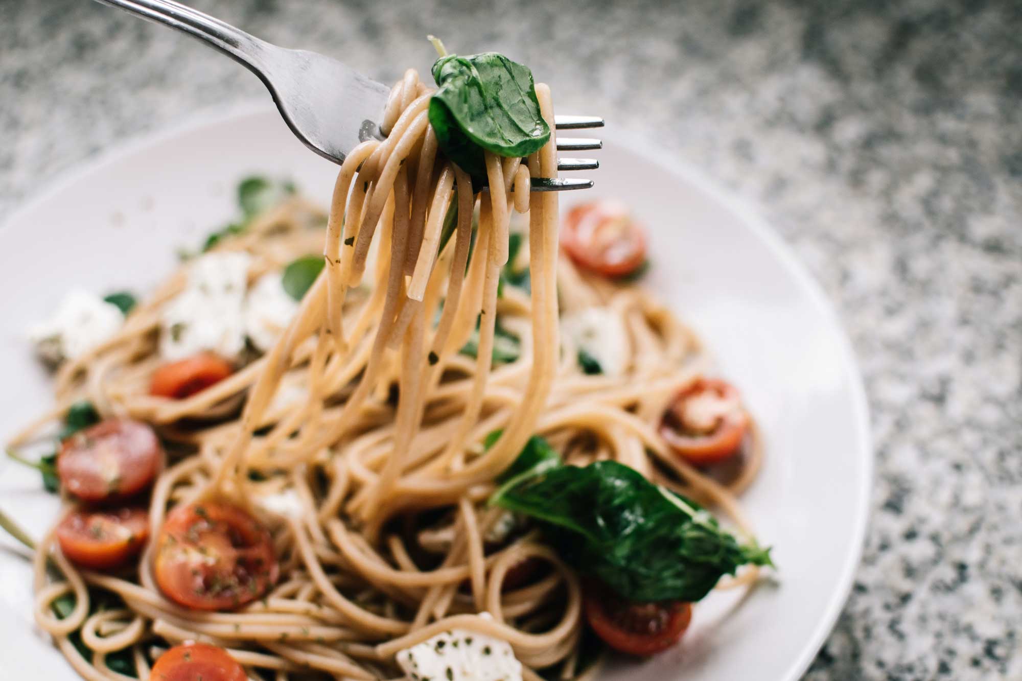 tomato basil burrata pasta